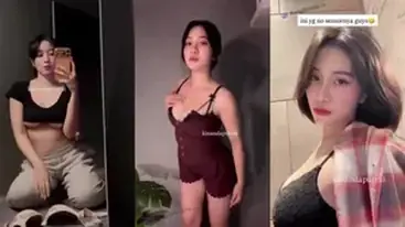 Dokumentasi Gadis Cantik Live Bersantai Kasur